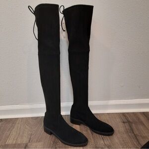 Stuart Weitzman Black Over-the-Knee Boots